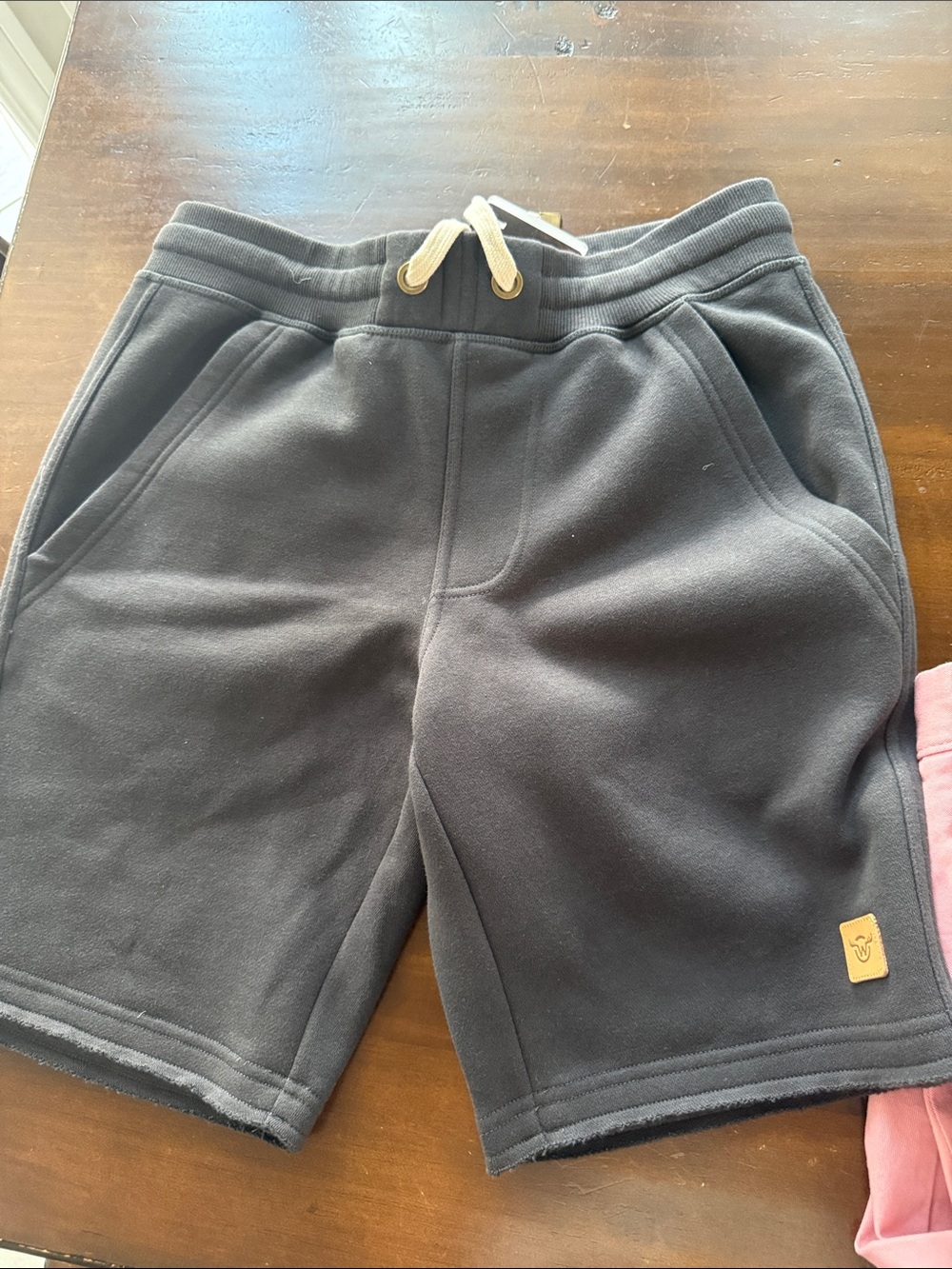 Moosejaw Black Fleece Drawstring Men's Shorts